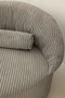 Atelier Del Sofa Juego de Sofá de 1 Plaza y Pouffe Antracita